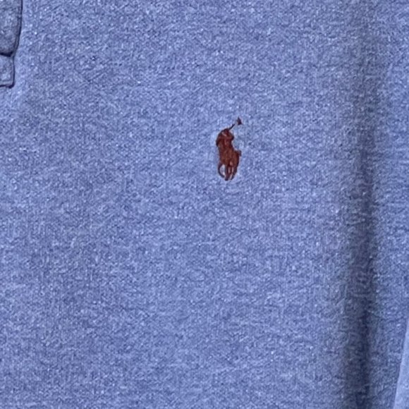 Polo by Ralph Lauren men's sz XXL blue short sleeve embroidered polo shirt FLAW - Picture 2 of 10